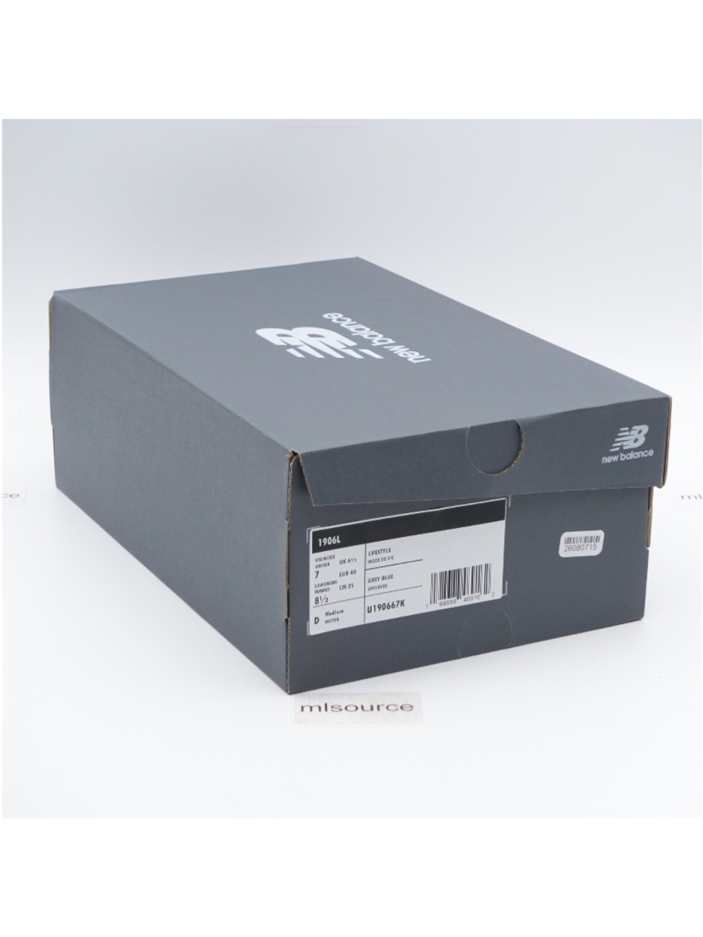 NEW New Balance 1906L Loafer Sneaker U190667K Silver/Navy - Picture 13 of 13